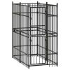 Outdoor Dog Kennel Steel 19.8 ftï¿½ï¿½